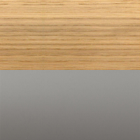 Swatch for Oak Veneer Tabletop / Anodised Aluminium Legs