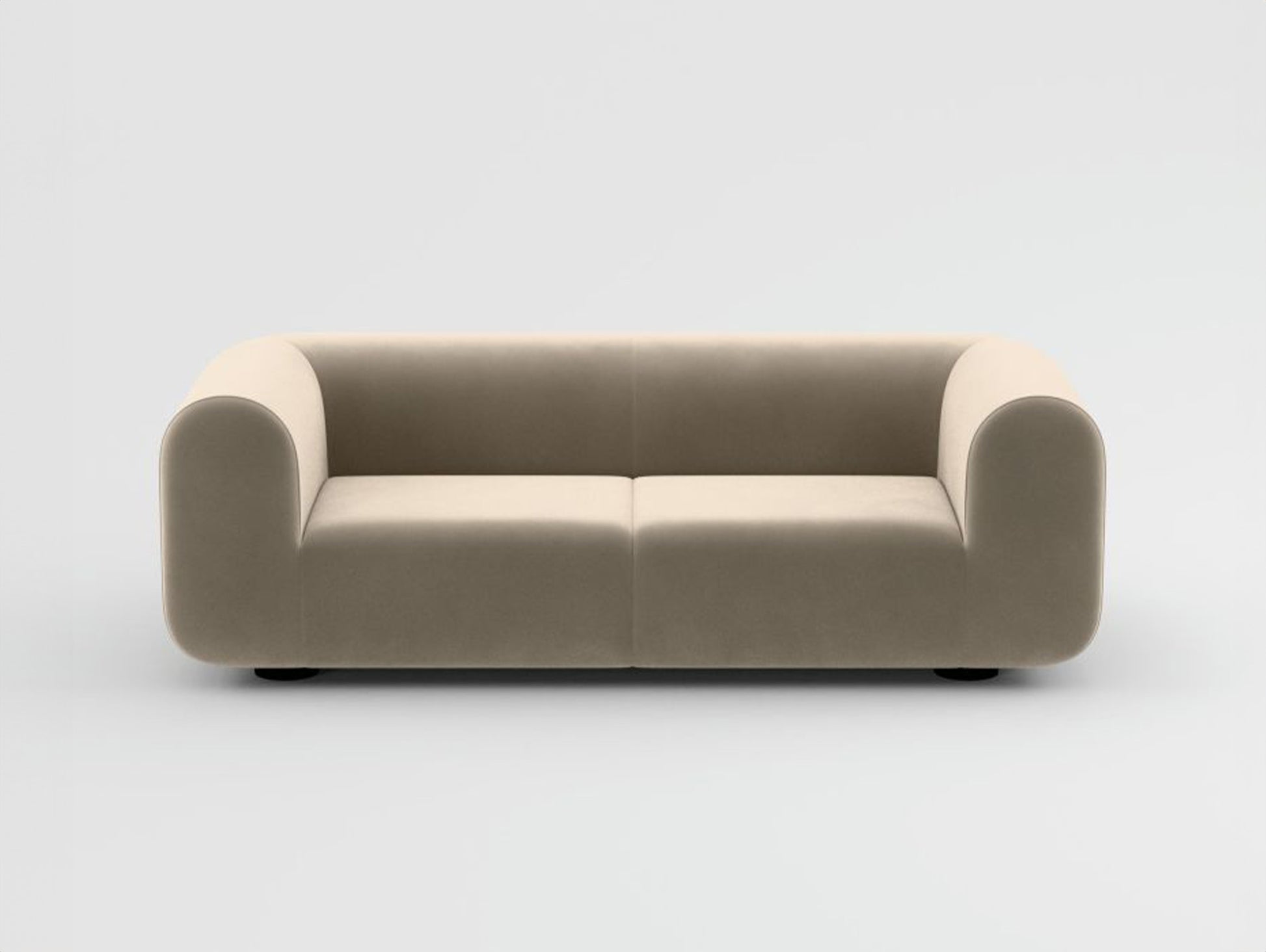 Plump 2.5-Seater Modular Sofa by Tom Dixon - Royal Velvet 106