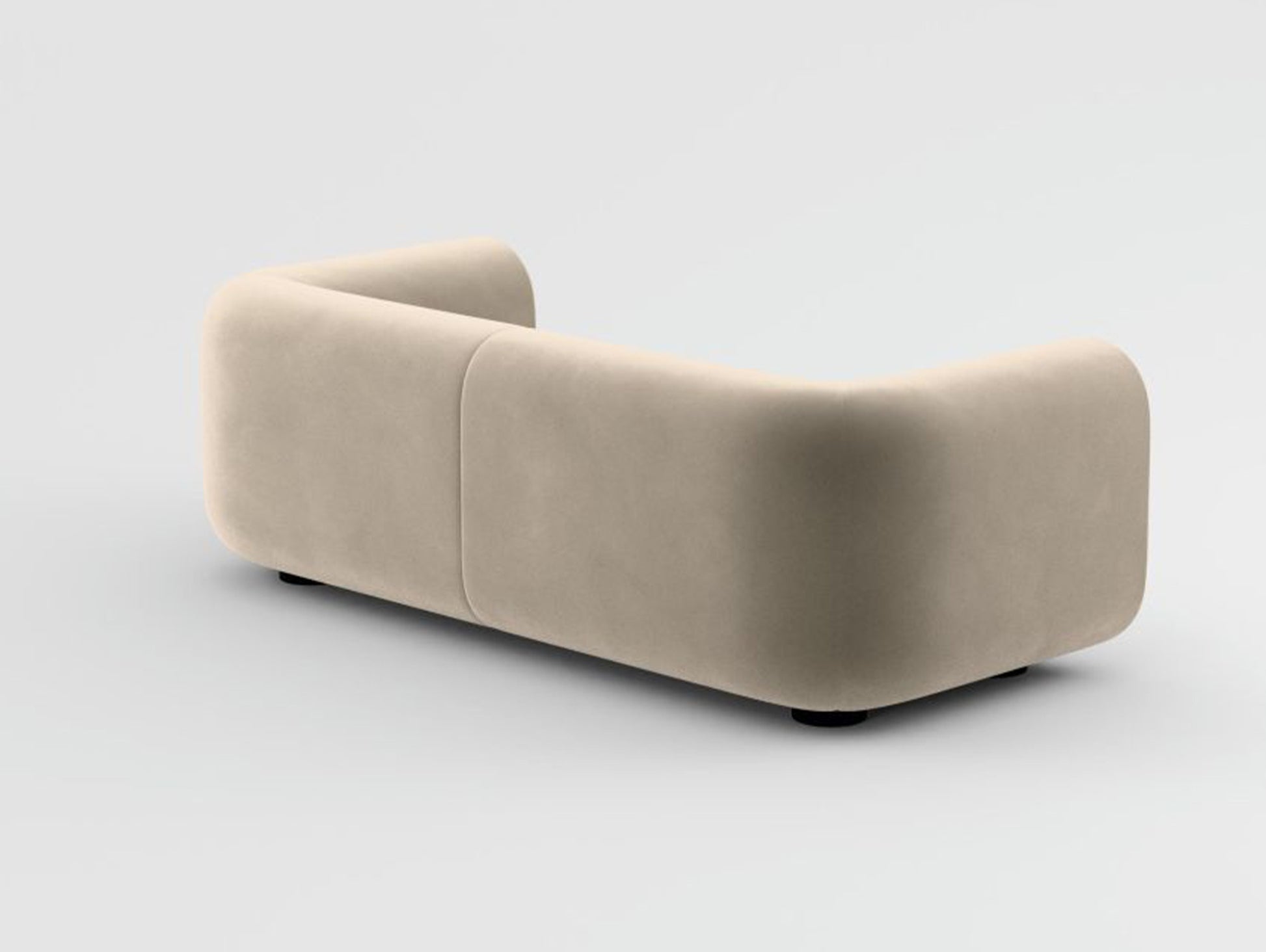 Plump 2.5-Seater Modular Sofa by Tom Dixon - Royal Velvet 106