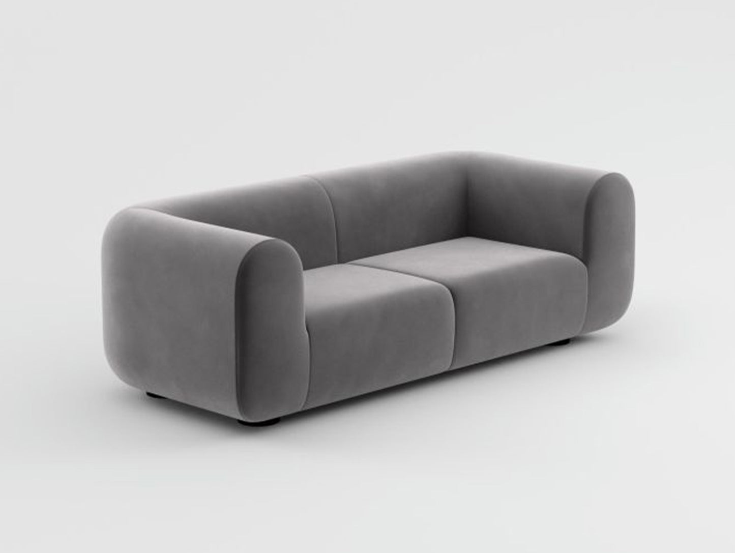 Plump 2.5-Seater Modular Sofa by Tom Dixon - Royal Velvet 125