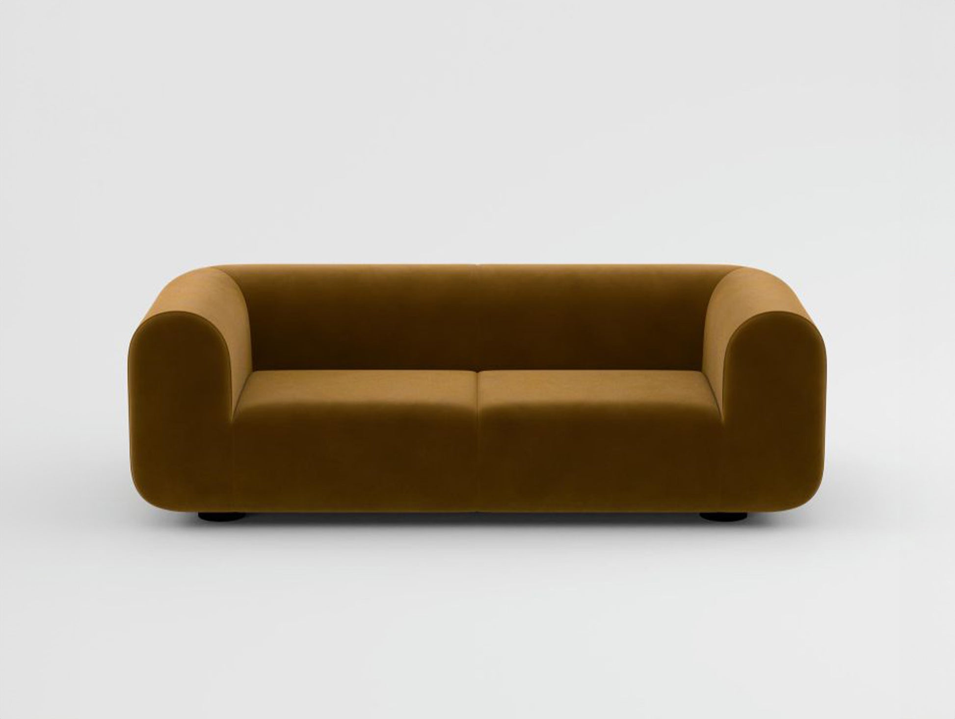  Plump 2.5-Seater Modular Sofa by Tom Dixon - Royal Velvet 132