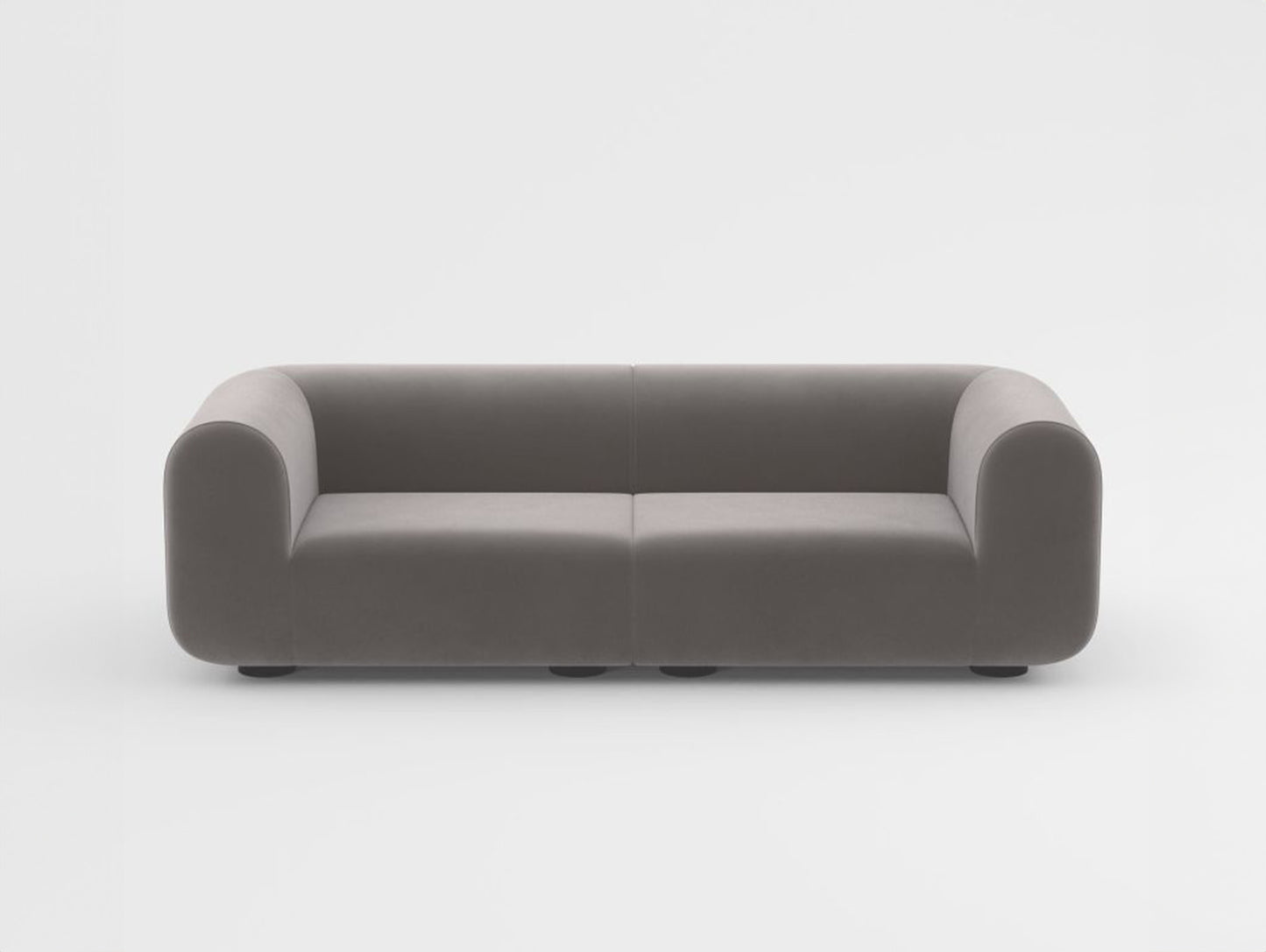  Plump 2.5-Seater Modular Sofa by Tom Dixon - Royal Velvet 84