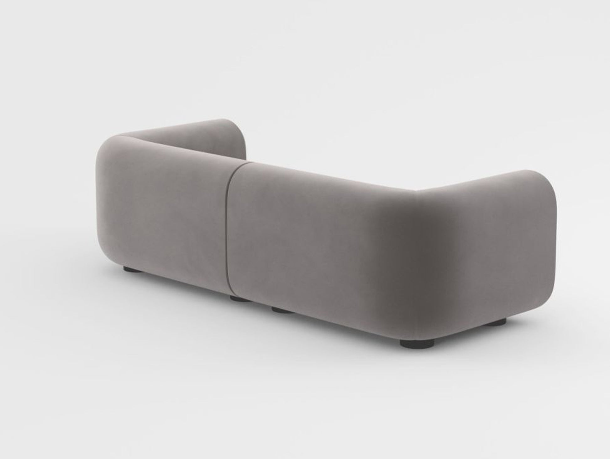  Plump 2.5-Seater Modular Sofa by Tom Dixon - Royal Velvet 84