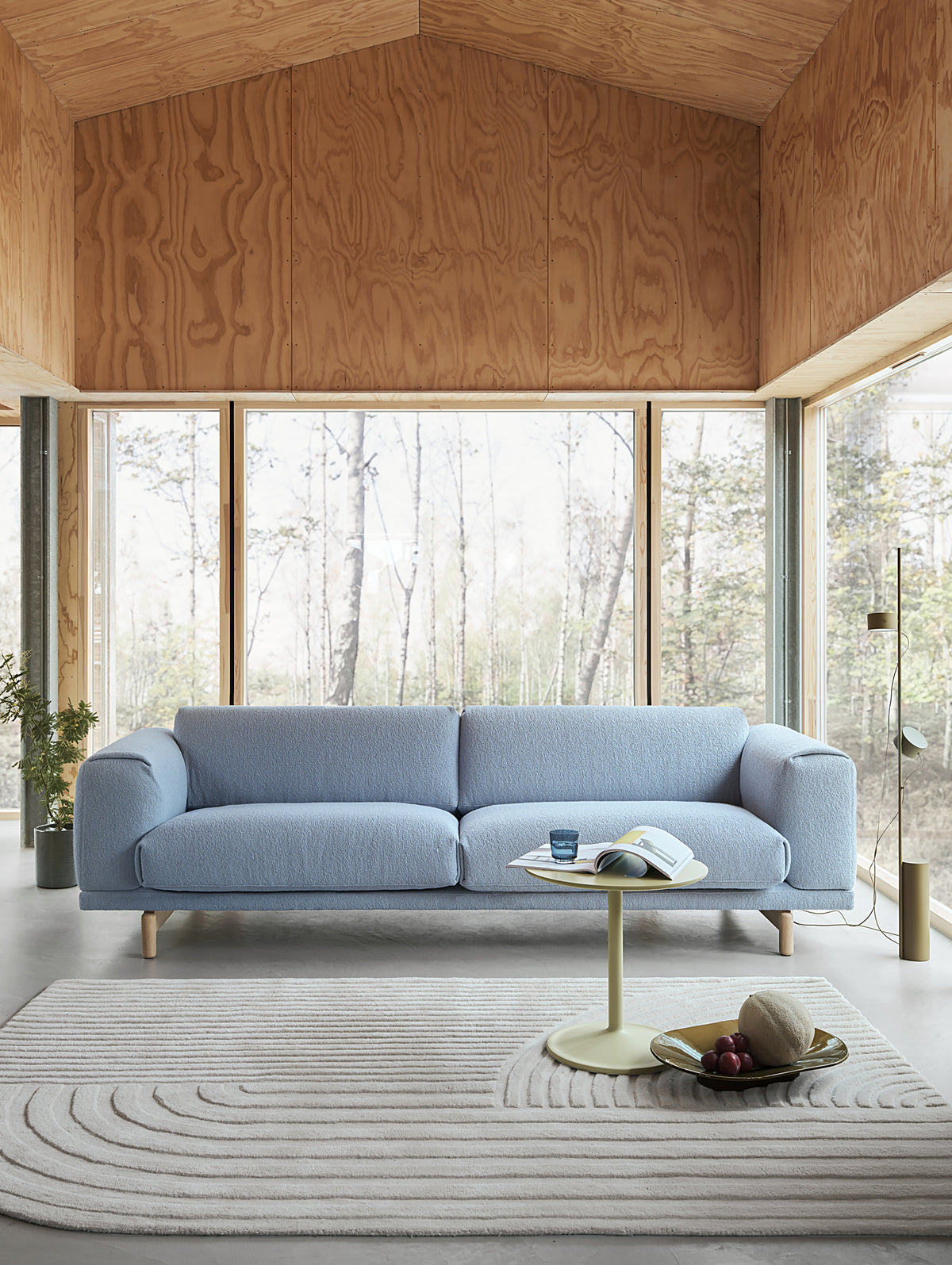 Rest 3.5-Seater Sofa by Muuto - Hearth 12