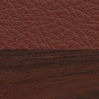 Swatch for Santos Palisander / Brandy Premium Leather (L50)