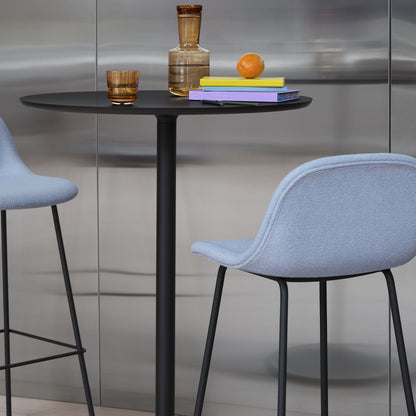 Fiber Barstool with Metal Base by Muuto - Acca 731 / Black Base