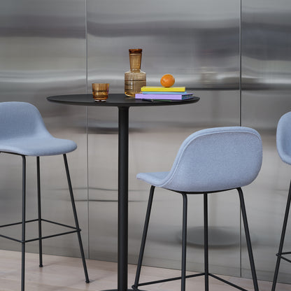Fiber Barstool with Metal Base by Muuto - Acca 731 / Black Base