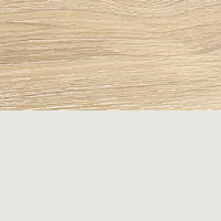 Swatch for Solid Oiled Oak Top / Off-White Aluminium Base