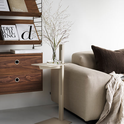 Museum Side Table by String - Beige