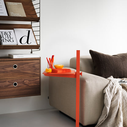 Museum Side Table by String - Orange
