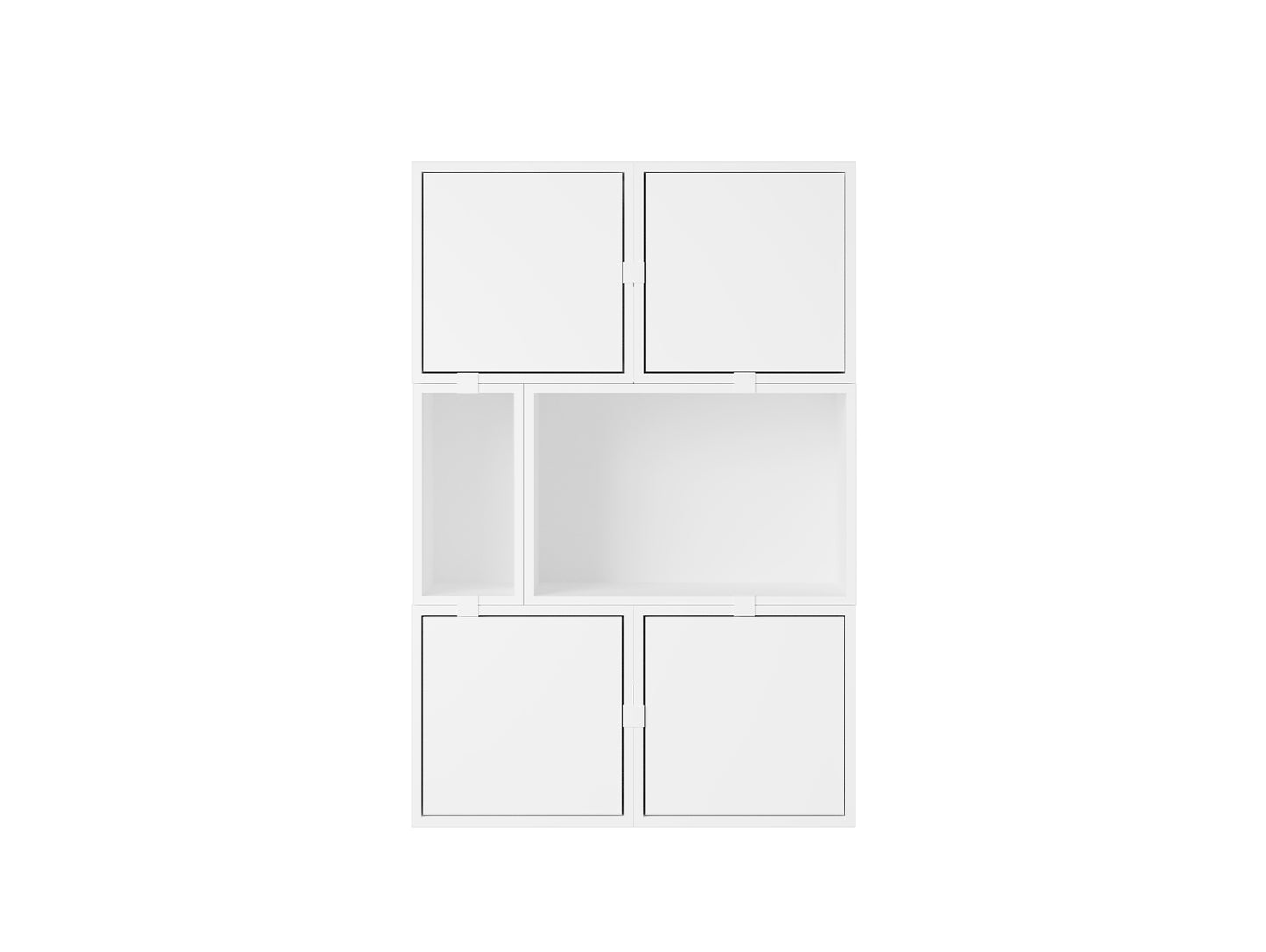 Stacked Storage System - Sideboard by Muuto / Configuration 4 / White