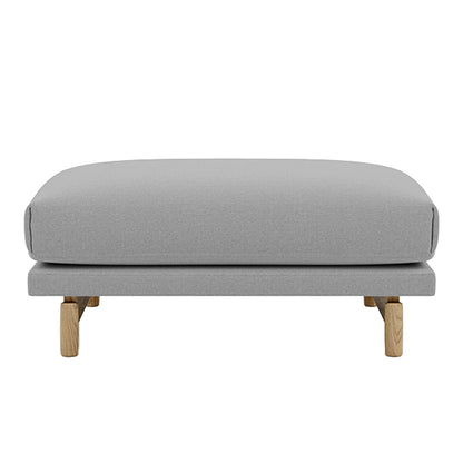 Rest Pouf by Muuto - Oak Base / Steelcut Trio 133