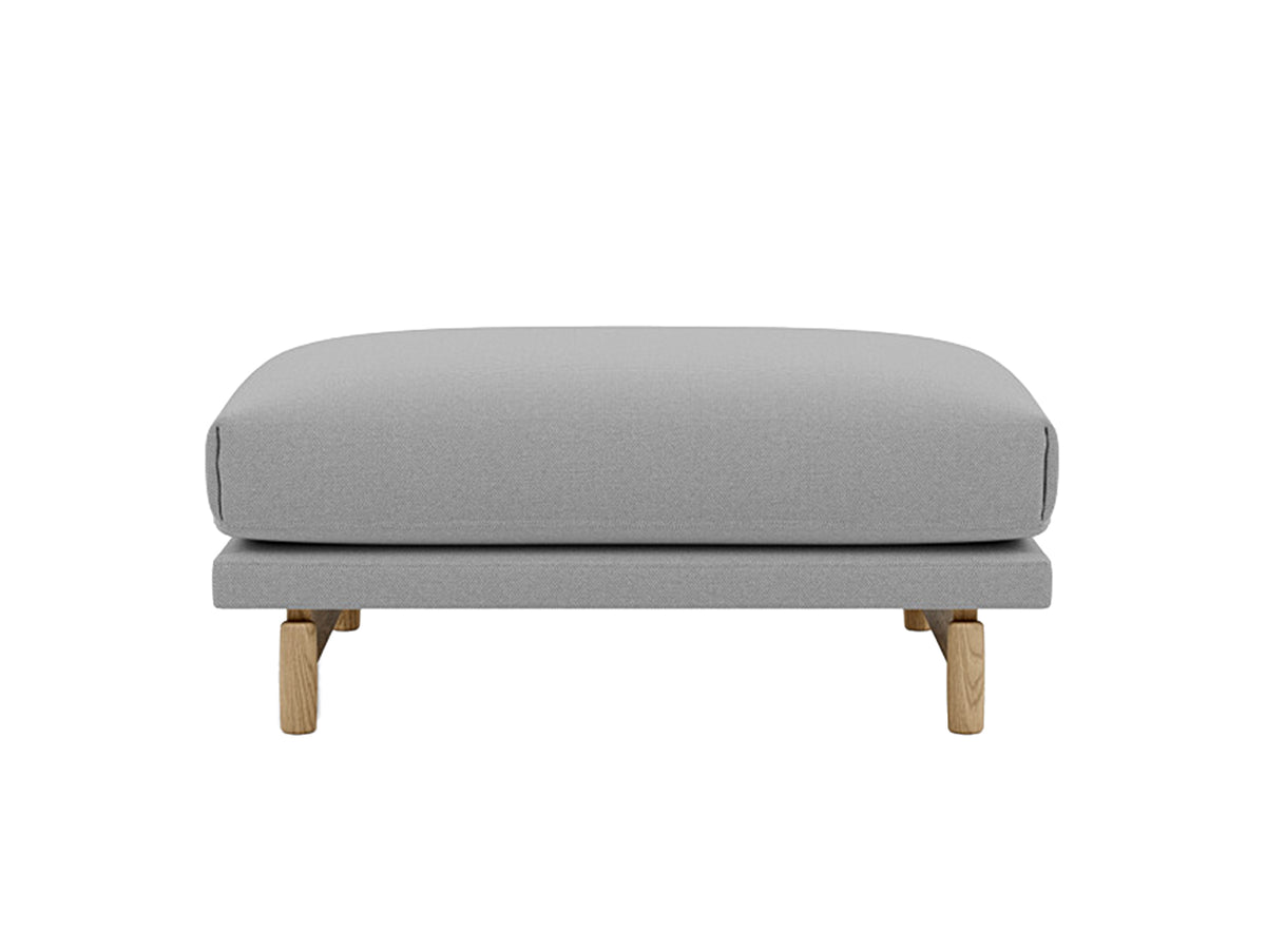 Rest Pouf by Muuto - Oak Base / Steelcut Trio 133