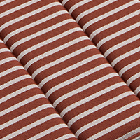 Swatch for Terracotta Bold Stripe