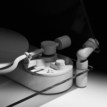 Transparent Turntable by Transparent - White