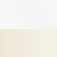 Swatch for White Laminate Top / Cream White Aluminium Legs