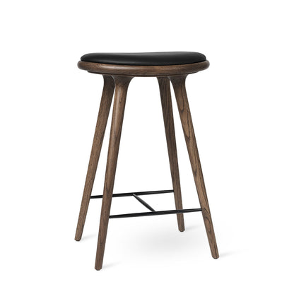 Stool by Mater - Counter Stool (H 69cm) / Dark Stained Oak