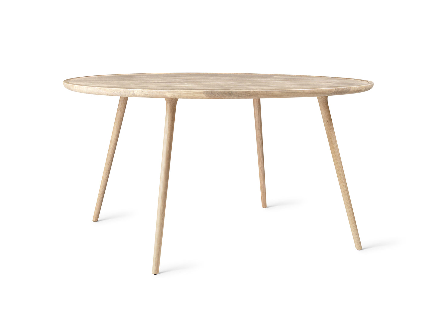 Accent Dining Table by Mater - D140 / Matt Lacquered Oak