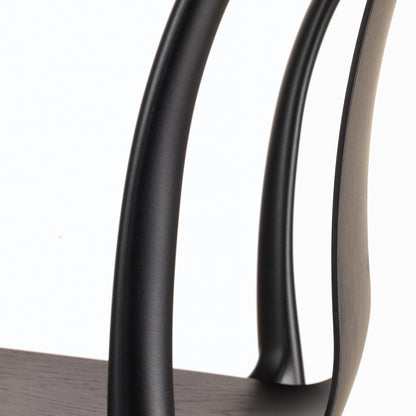 Belleville Chair Wood by Vitra - Dark Lacquered Oak