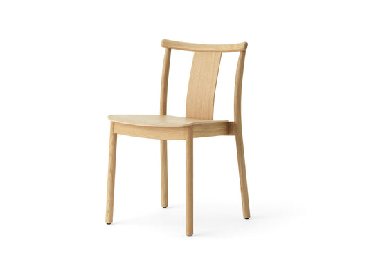 Merkur Dining Chair without Armrest by Menu - Lacquered Oak