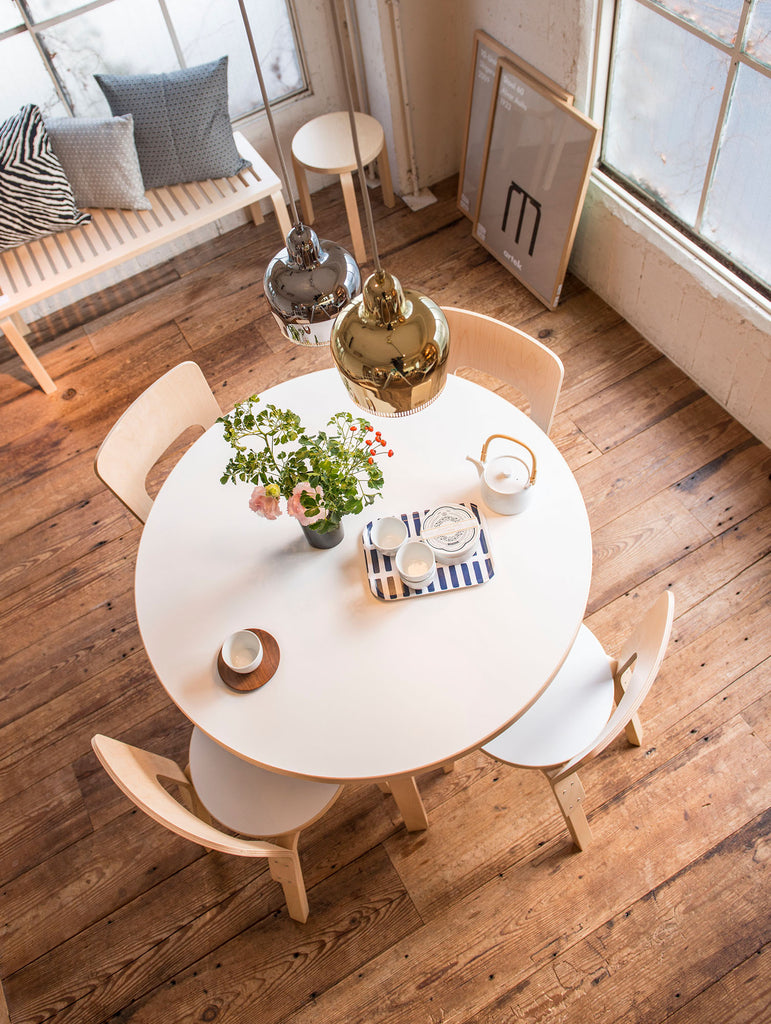 Birch round 2025 dining table