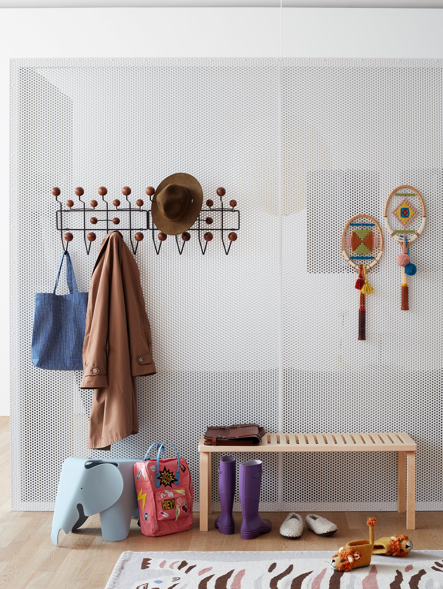 Eames Hang It All Coat Rack by Vitra Really Well Made