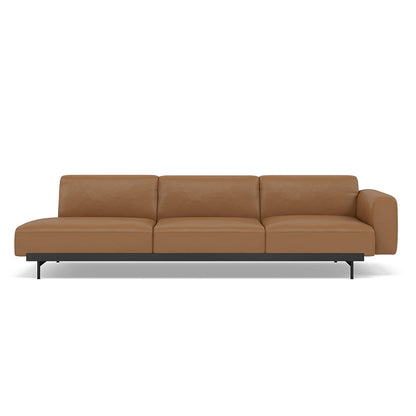 In Situ 3-Seater Modular Sofa by Muuto - Configuration 2 / Refine Leather Cognac  