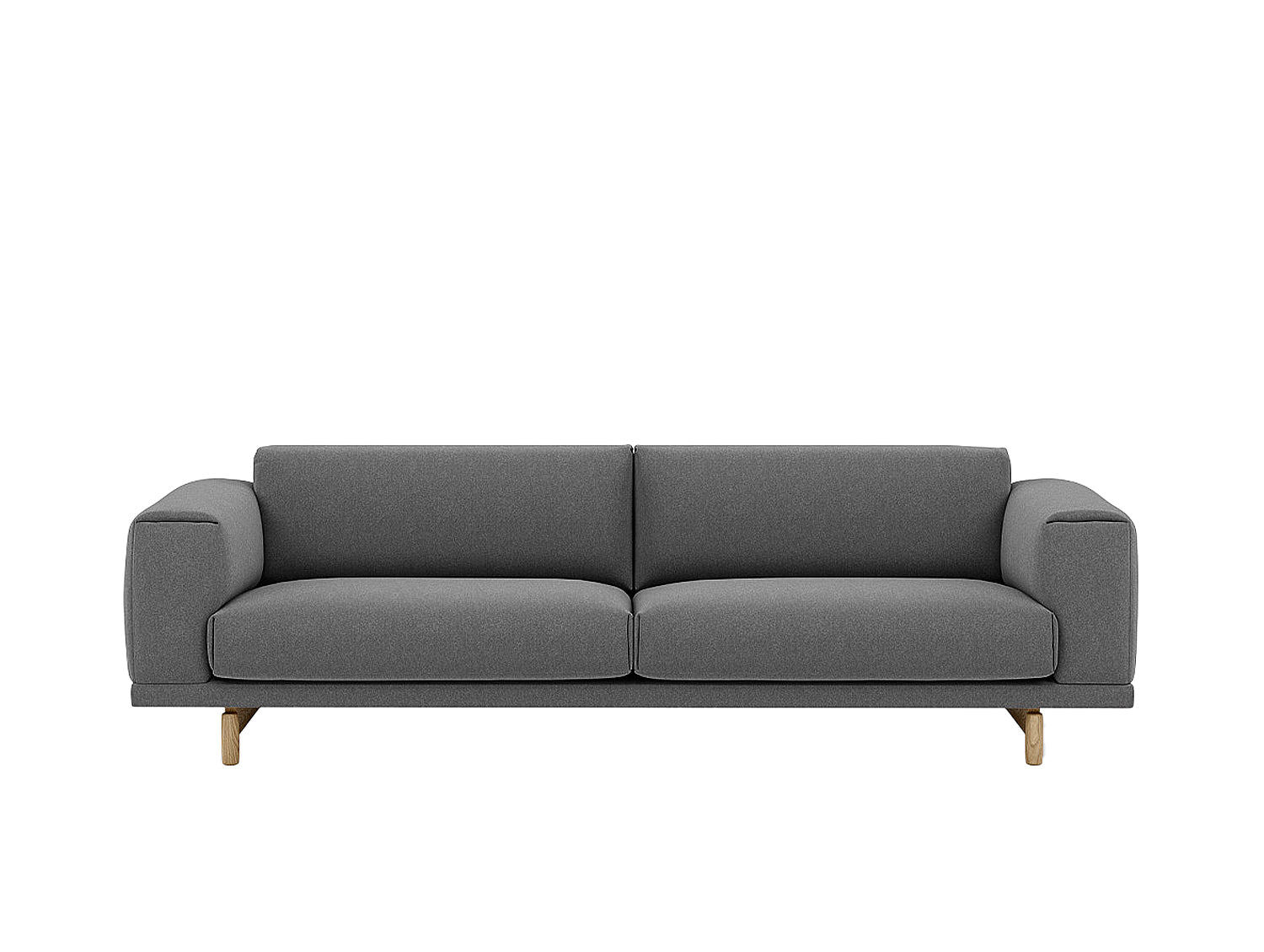 Rest Sofa by Muuto - 3 Seater / Wooly 1042