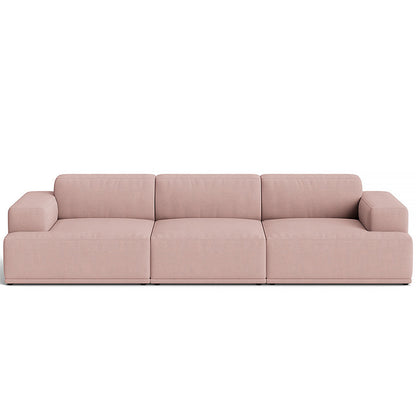 Connect Soft 3-Seater Modular Sofa by Muuto - Configuration 1 / Fiord 551