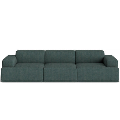 Connect Soft 3-Seater Modular Sofa by Muuto - Configuration 1 / Fiord 971