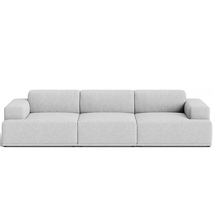 Connect Soft 3-Seater Modular Sofa by Muuto - Configuration 1 / Hallingdal 116
