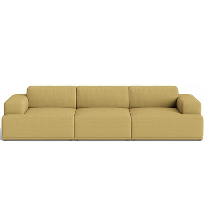 Connect Soft 3-Seater Modular Sofa by Muuto - Configuration 1 / Hallingdal 407