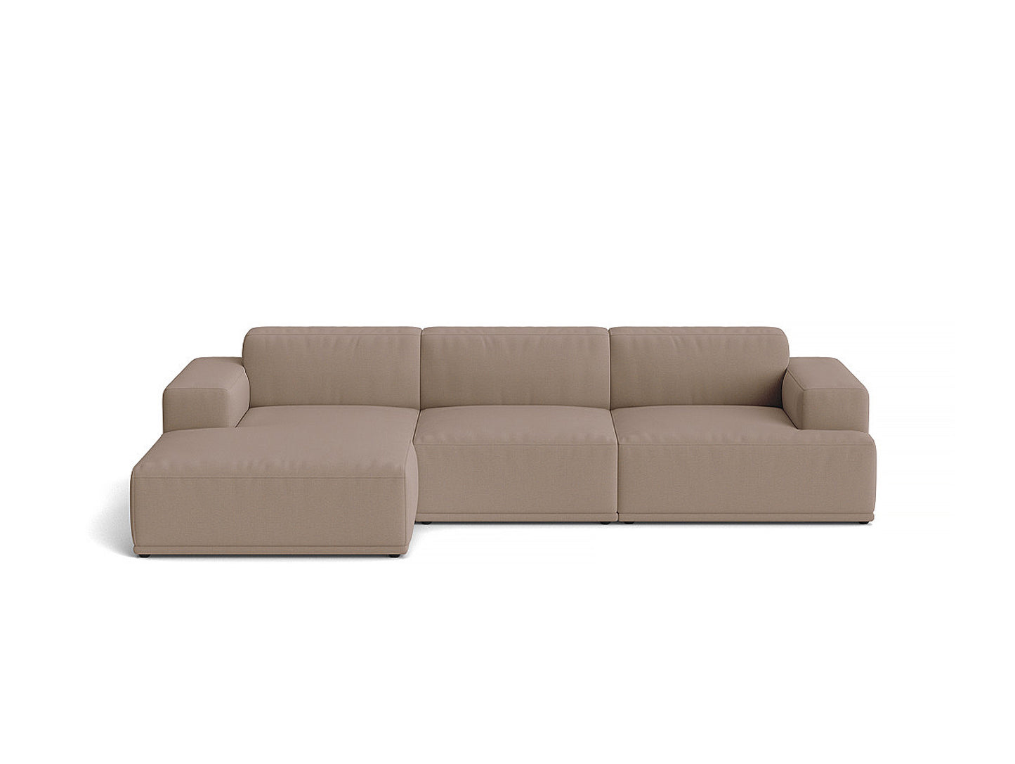 Connect Soft 3-Seater Modular Sofa by Muuto - Configuration 3 / Steelcut Trio 426