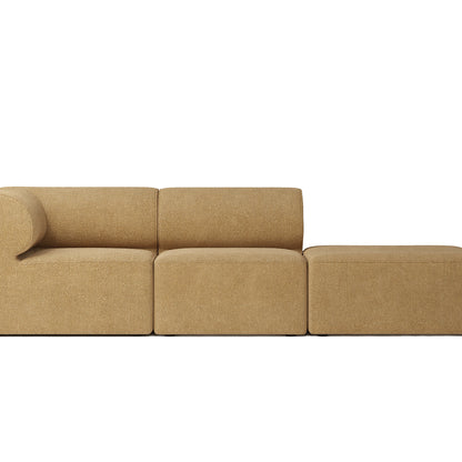 Eave 3-Seater Modular Sofa 86 with Pouf by Menu - boucle 05 gold