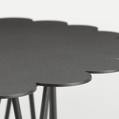 Flower Table by Vitra - Anthracite Powder-Coated Steel