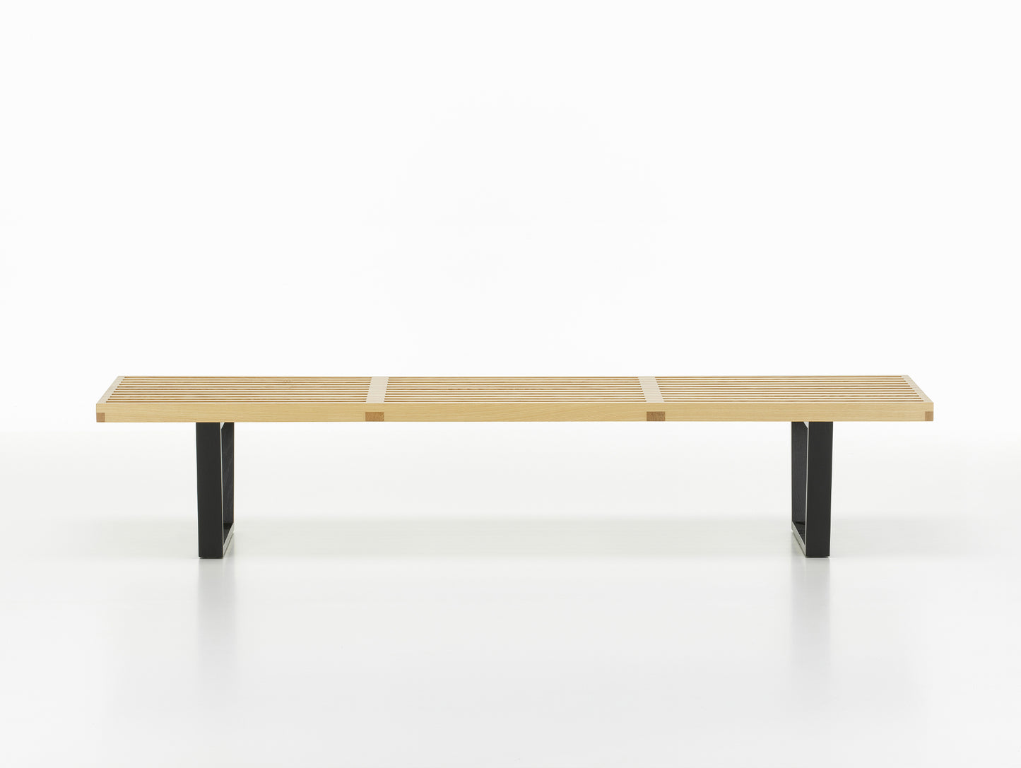 Long Nelson Bench by Vitra - Natural Lacquered Ash