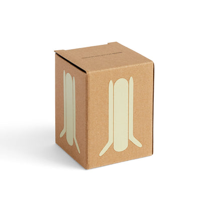 Small Ivory Arcs Candleholder Packaging by HAY