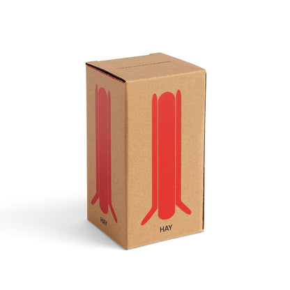 Large Red Arcs Candleholder Packaging by HAY