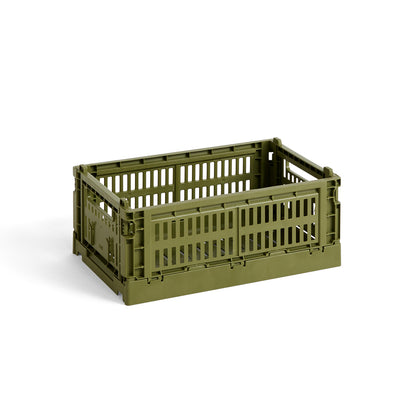Colour Crate by HAY - Small / Olive