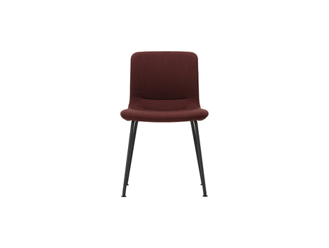 HAL Soft Tube Chair by Vitra - Basic Dark Powder Coated Steel / Plano 11 Marron / Cognac (F30) 