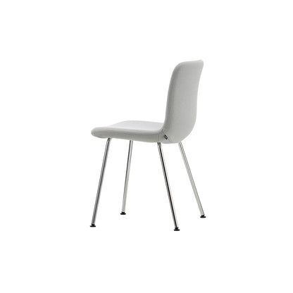 HAL Soft Tube Chair by Vitra - Chrome Plated / Plano 05 Cream White / Sierra Grey (F30)