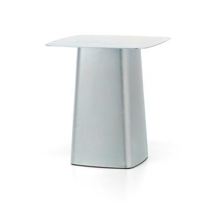 Outdoor Metal Side Table by Vitra - Medium / Galvanised