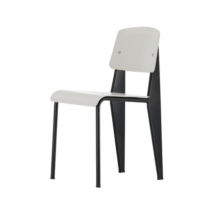 Standard SP Chair by Vitra - warm grey seat / deep black base 