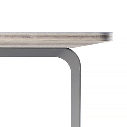 70/70 Table by Muuto - Grey Edging Detail