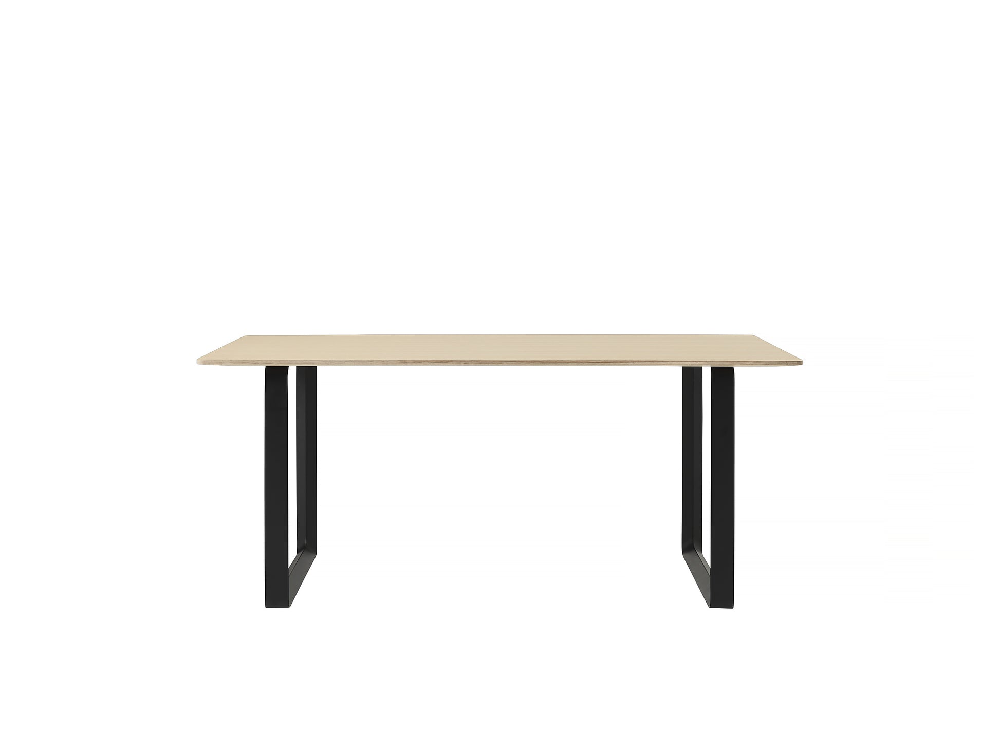 70/70 Table by Muuto - 170 x 85 - Oak / Black