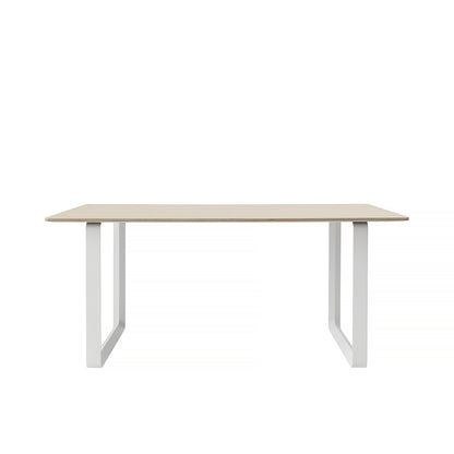 70/70 Table by Muuto - 170 x 85 - Oak / White