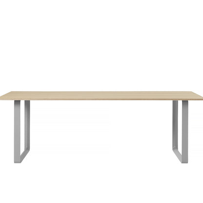 70/70 Table by Muuto - 225 x 90 - Oak / Grey