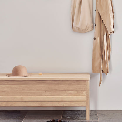 A Line Storage Bench by Form & Refine – Really Well Made
