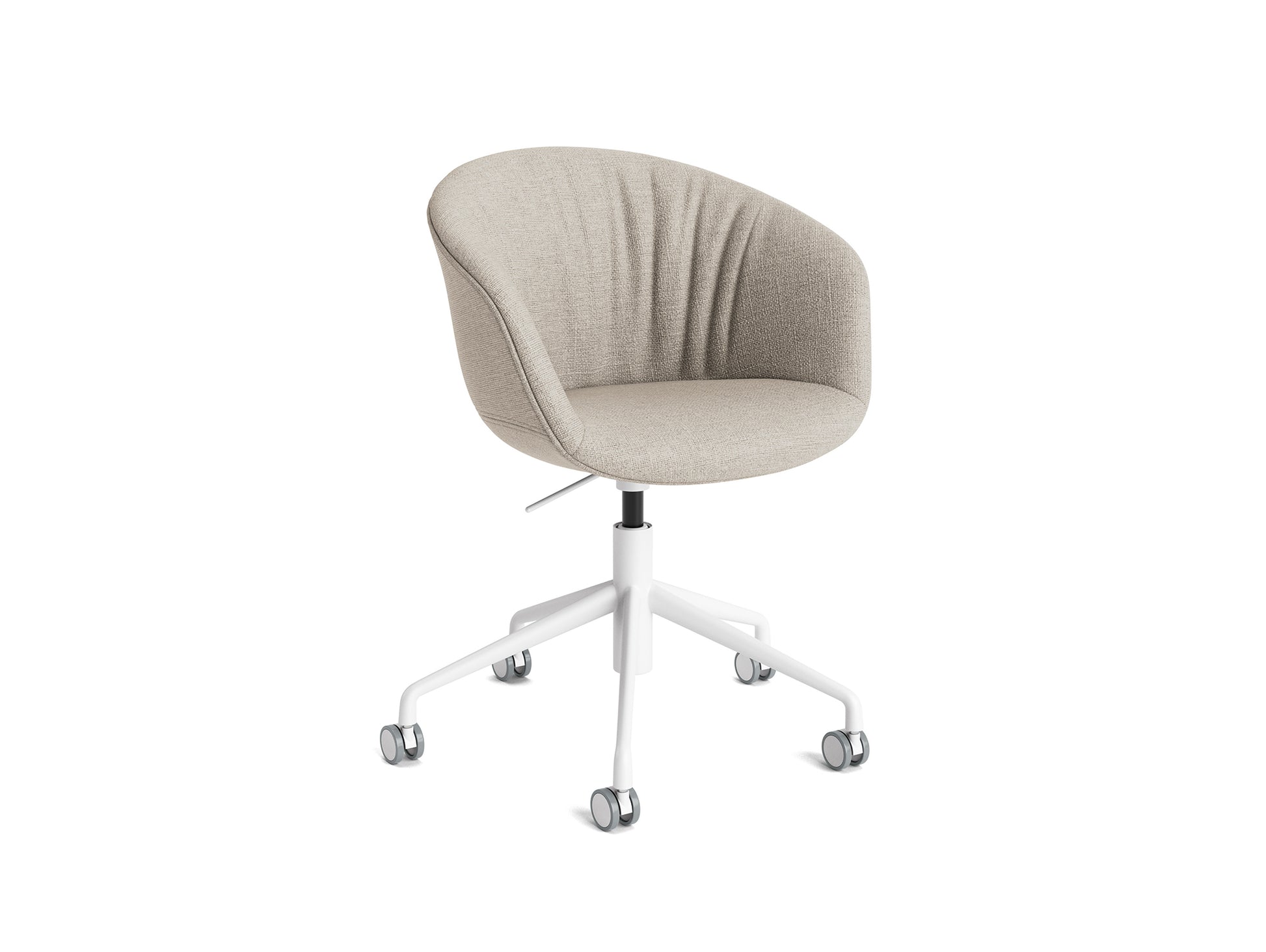About A Chair AAC 53 Soft by HAY - Roden 04 / White Powder Coated Aluminium