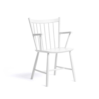 White Painted Beech J42 chair by HAY